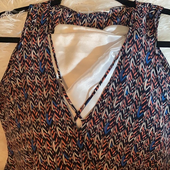 Lush top pink and blue with navy - Picture 4 of 4